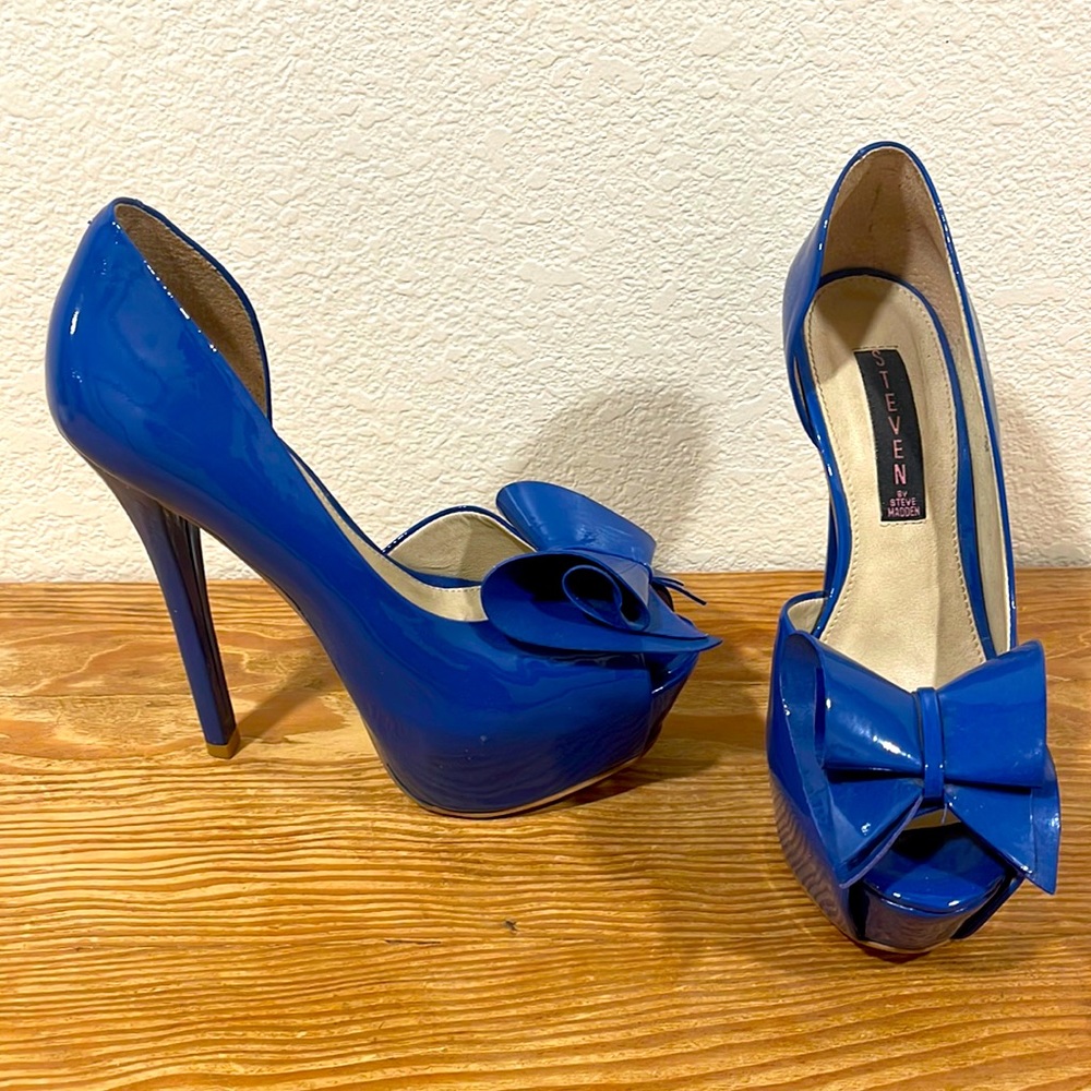 💙 heels, size 7. Steven by Steve Madden.